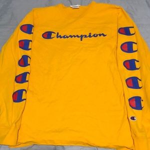 Champion Long Sleeve 100% Cotton